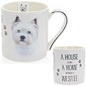 House and Home Westie Mug